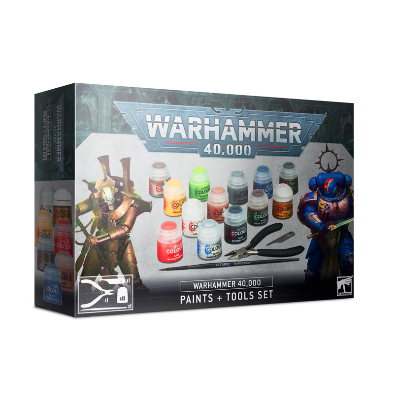 Warhammer 40,000 - Paint + Tools Set