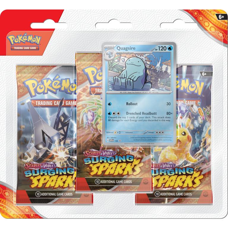 Scarlet & Violet: Surging Sparks - 3-Pack Blisters