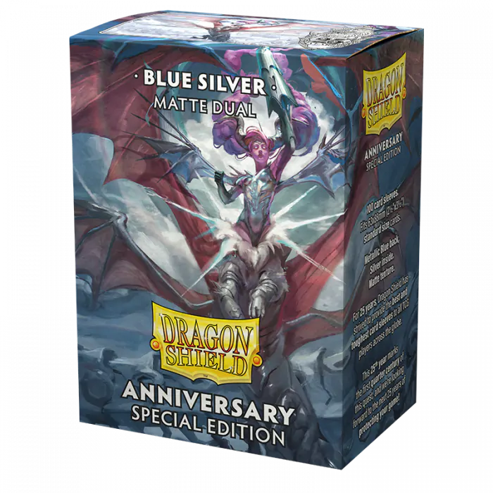 Dragon Shield: Standard 100ct Special Edition - Blue Silver