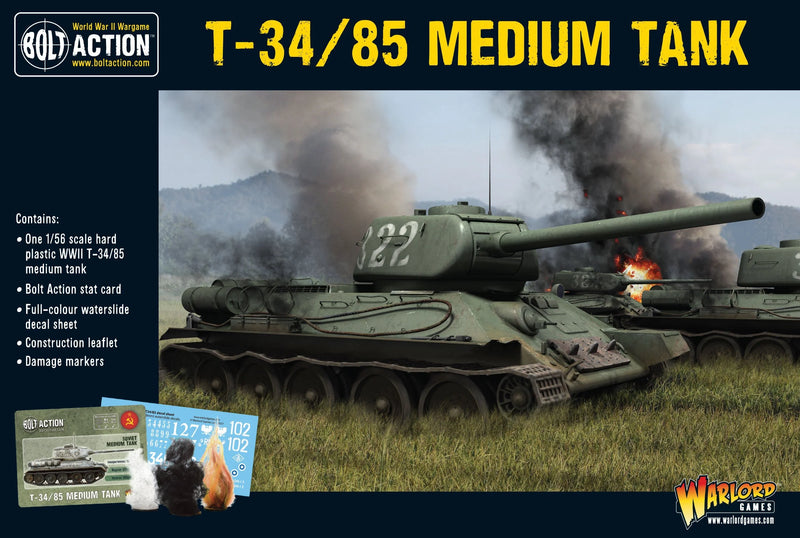 Bolt Action: T-34/85 Soviet Medium Tank