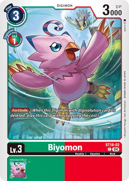 Biyomon [ST18-02] [Starter Deck: Guardian Vortex]