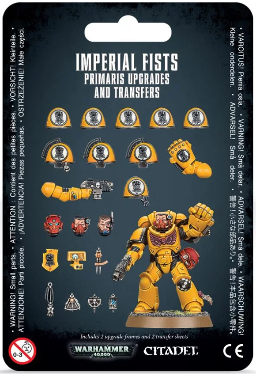 Warhammer 40,000: Imperial Fists - Primaris Upgrades and Transfers