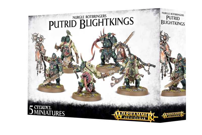 Age of Sigmar: Nurgle Rotbringers - Putrid Blightkings