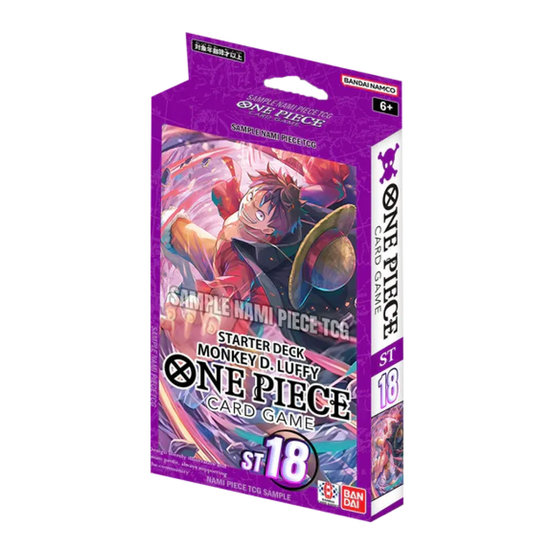 One Piece TCG: Starter Deck - Purple Monkey D. Luffy [ST-18]