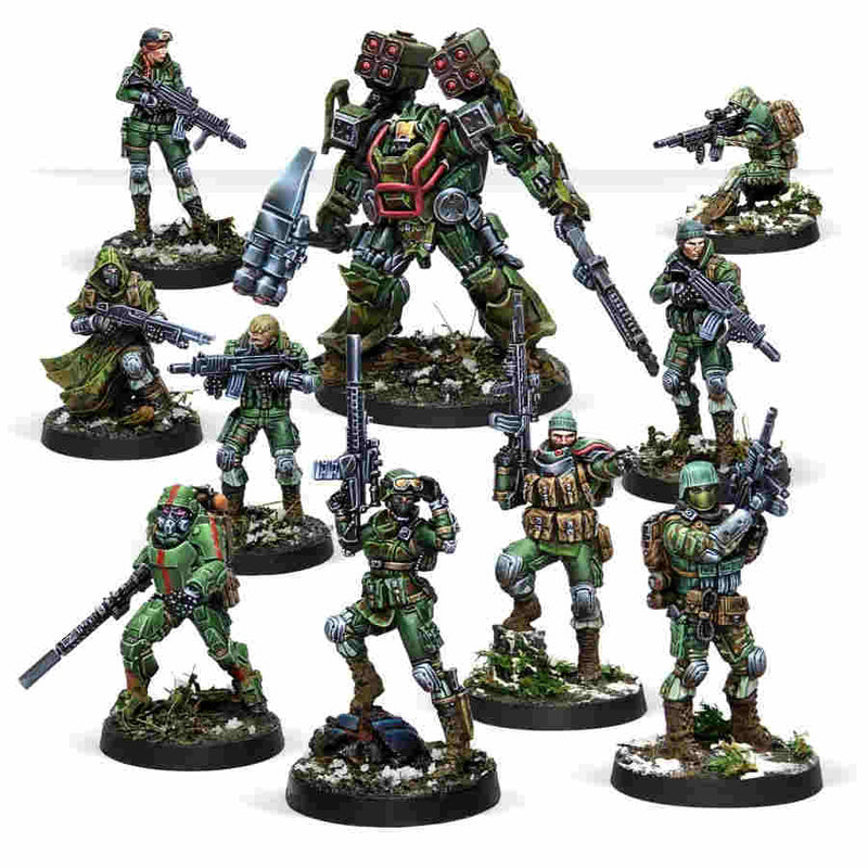 Corvus Belli: Infinity - Tartary Army Action Pack (Ariadna)
