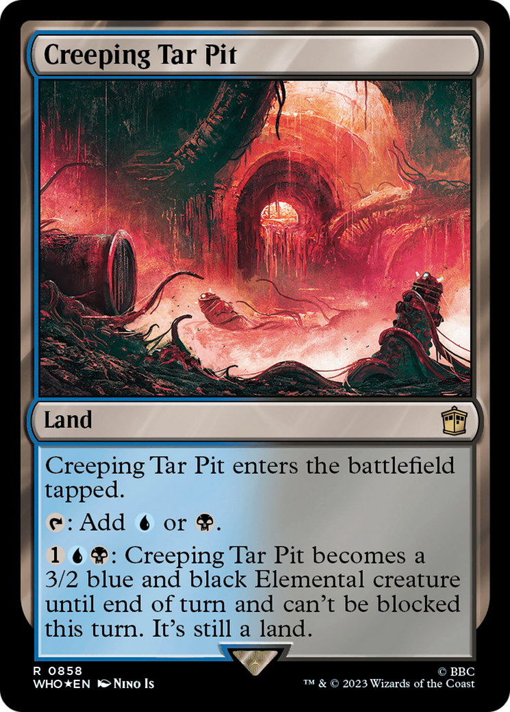 Creeping Tar Pit (Surge Foil) [Doctor Who]