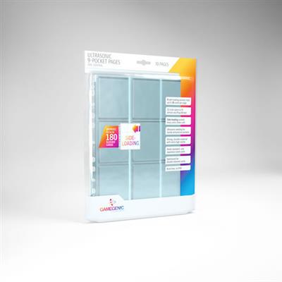 Gamegenic: Sideloading Binder Pages - Clear (10 Pages)