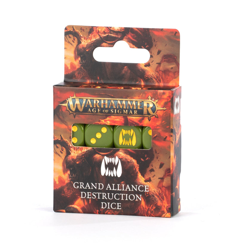 Age of Sigmar - Grand Alliance Destruction: Dice Set [Pre-Order Releases 07-20-2024]