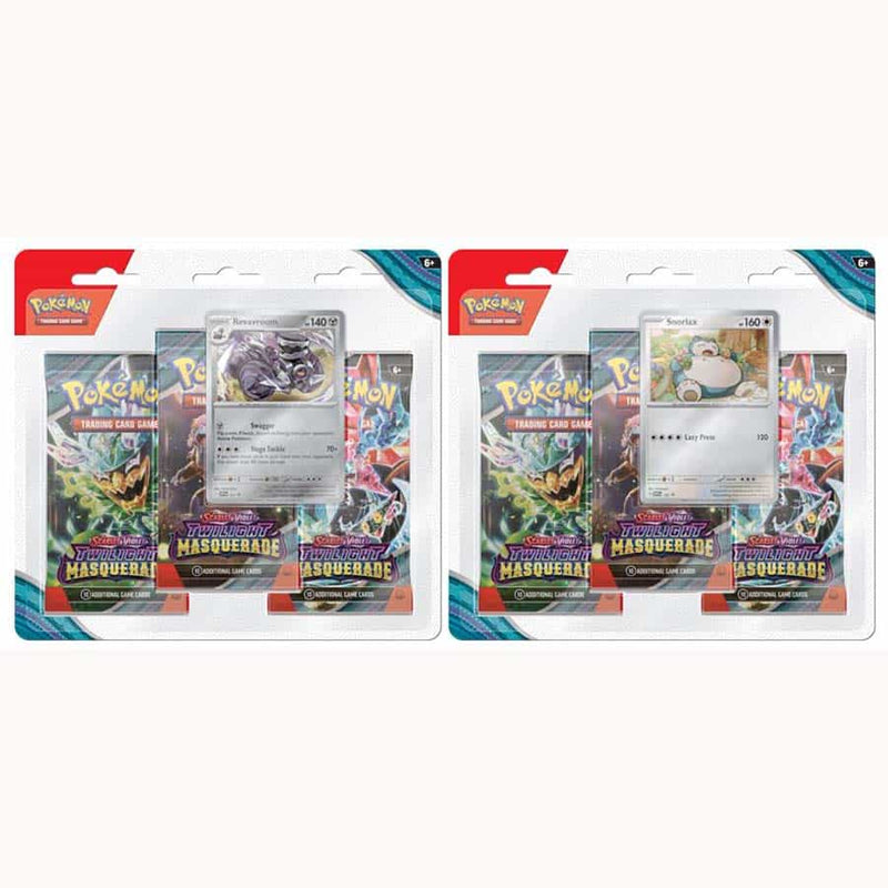 Scarlet & Violet: Twilight Masquerade - 3-Pack Blisters