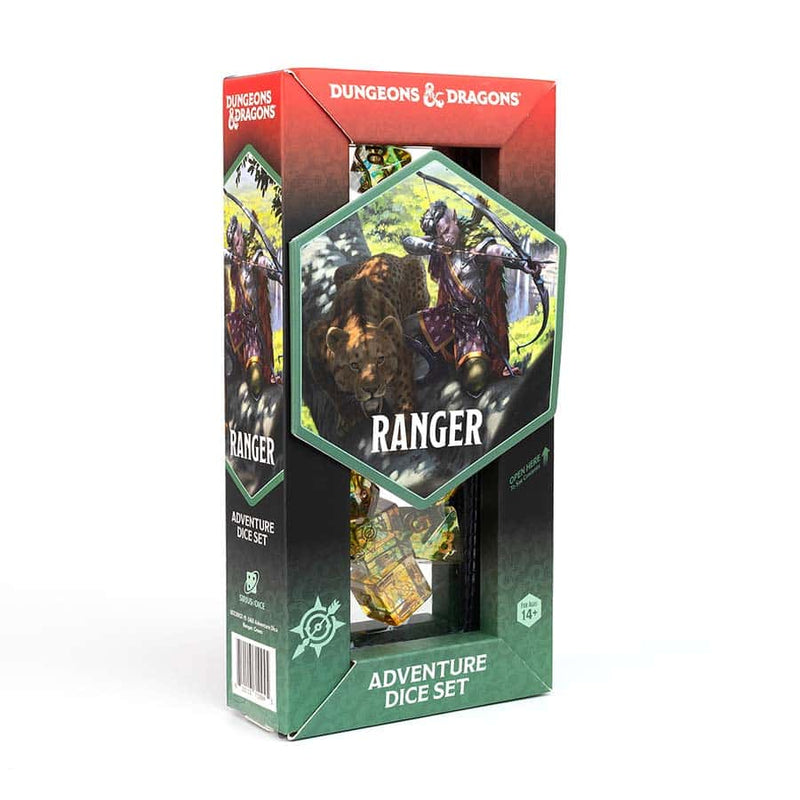 Dungeons and Dragons: Adventurer Dice - Ranger Green and Multi