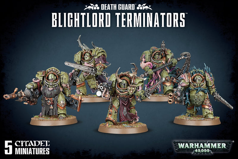 Warhammer 40,000: Death Guard - Blightlord Terminators