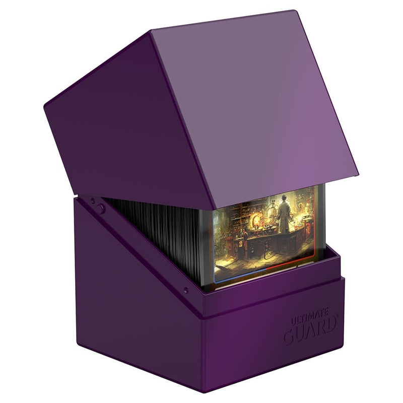Ultimate Guard: Boulder Deck Case (100+) - Solid Purple
