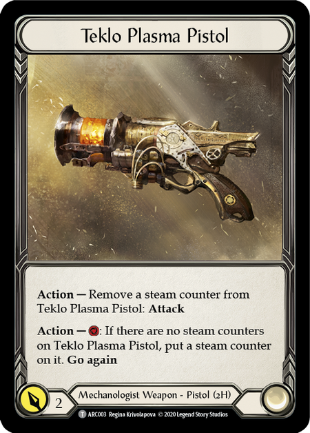 Death Dealer // Teklo Plasma Pistol [U-ARC040 // U-ARC003] (Arcane Ris