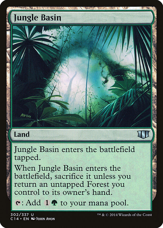 Jungle Basin [Commander 2014]