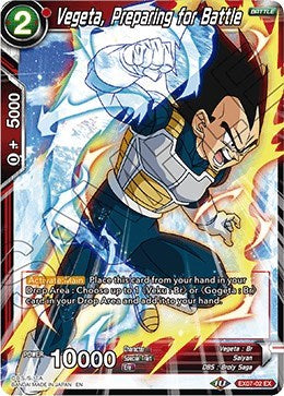 Vegeta, Preparing for Battle [EX07-02]