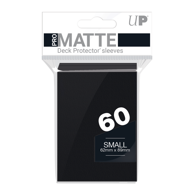 Ultra PRO: Small 60ct Sleeves - PRO-Matte (Black)