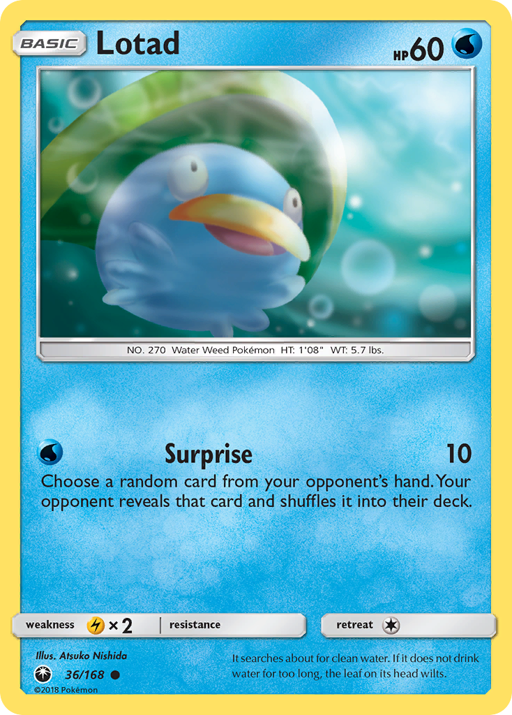 Lotad (36/168) [Sun & Moon: Celestial Storm]