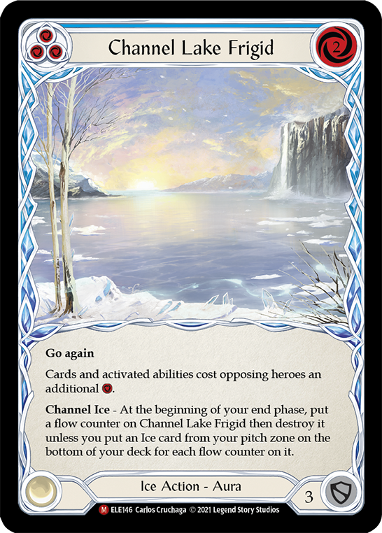 Channel Lake Frigid [ELE146] (Tales of Aria)  1st Edition Normal
