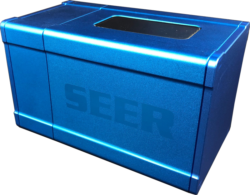 Seer: Aluminum Deck Box - Blue