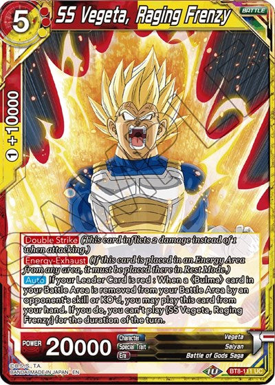 SS Vegeta, Raging Frenzy [BT8-111]