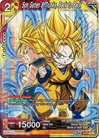 Son Goten & Trunks, Back to Back [EX09-05]