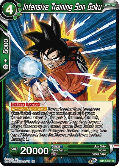 Intensive Training Son Goku [BT10-066]