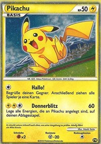 Pikachu (German) (PW 6) [Pikachu World Collection Promos]