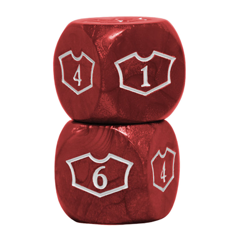 Ultra PRO: Loyalty Dice Set - 22MM Deluxe (Red)