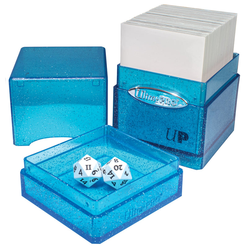 Ultra PRO: Satin Tower - Glitter Blue