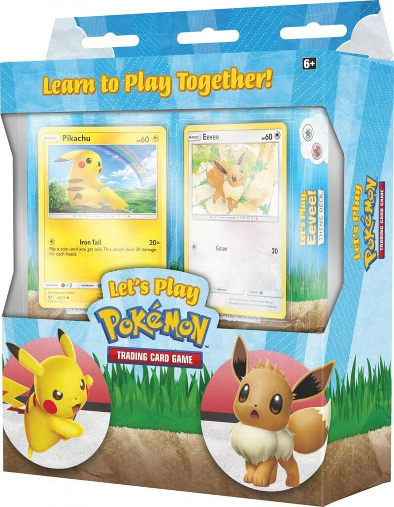 Theme Deck Double Pack (Let's Play, Pikachu/Let's Play, Eevee)
