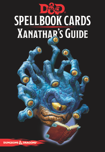 Spellbook Cards - Xanathar's Guide