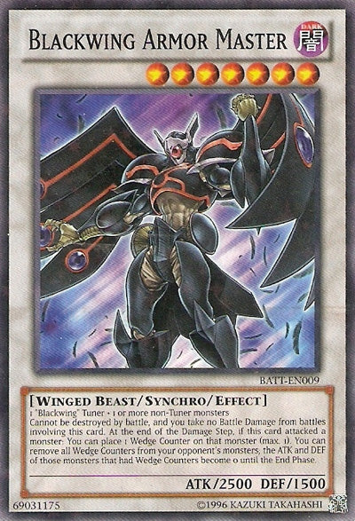 Blackwing Armor Master [BATT-EN009] Starfoil Rare