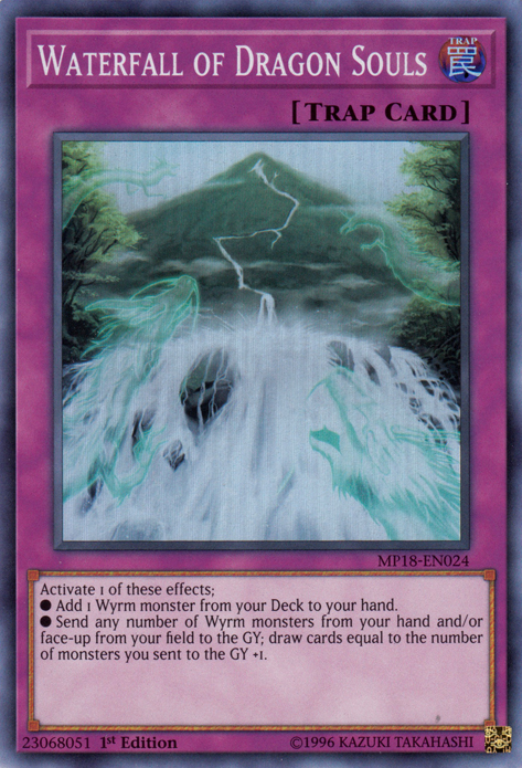 Waterfall of Dragon Souls [MP18-EN024] Super Rare