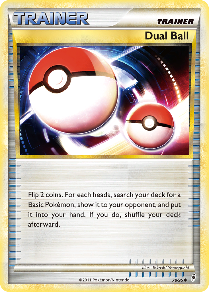 Dual Ball (78/95) [HeartGold & SoulSilver: Call of Legends]