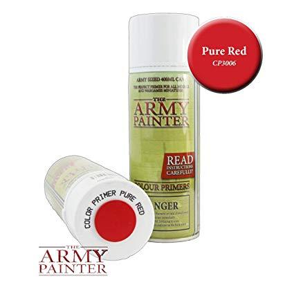 The Army Painter: Colour Primer - Pure Red (Spray)