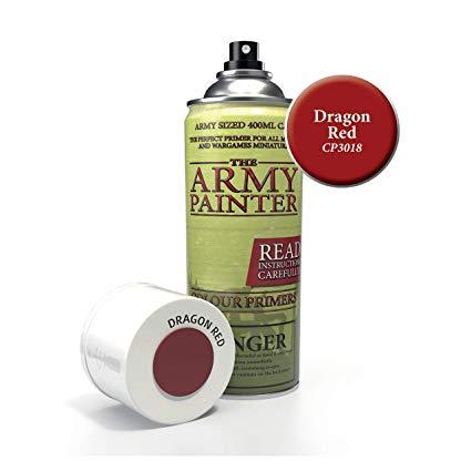 The Army Painter: Colour Primer - Dragon Red (Spray)
