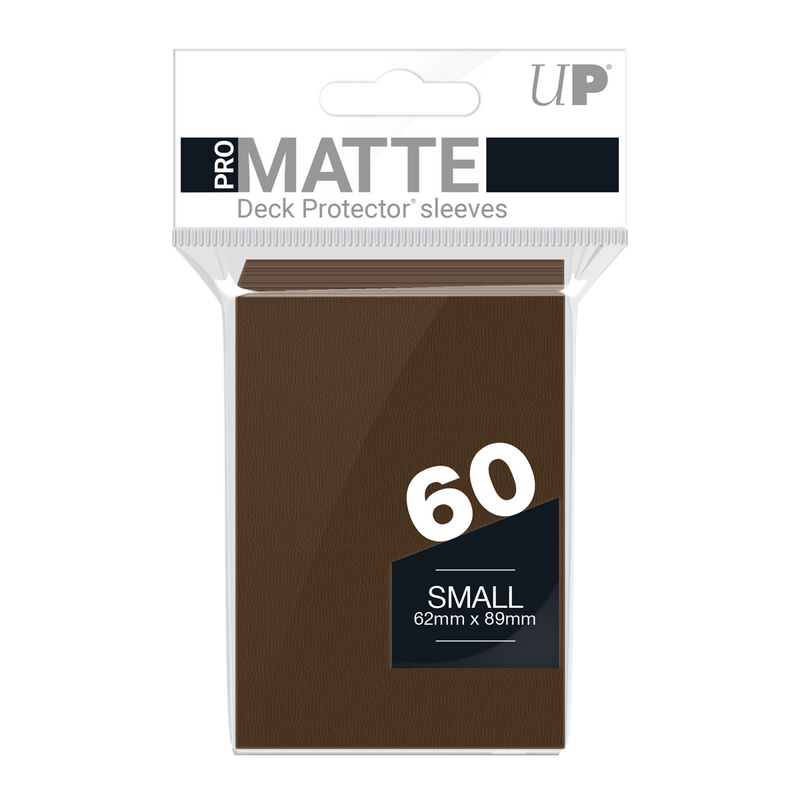 Ultra PRO: Small 60ct Sleeves - PRO-Matte (Brown)