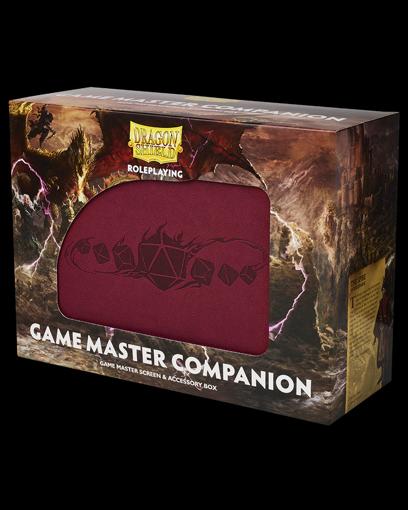 Dragon Shield: Game Master Companion - Blood Red