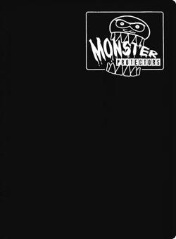 Monster Protectors: 9 Pocket Monster Binder - Matte Black