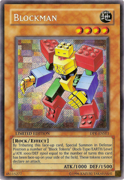 Blockman [DPK-ENSE1] Secret Rare
