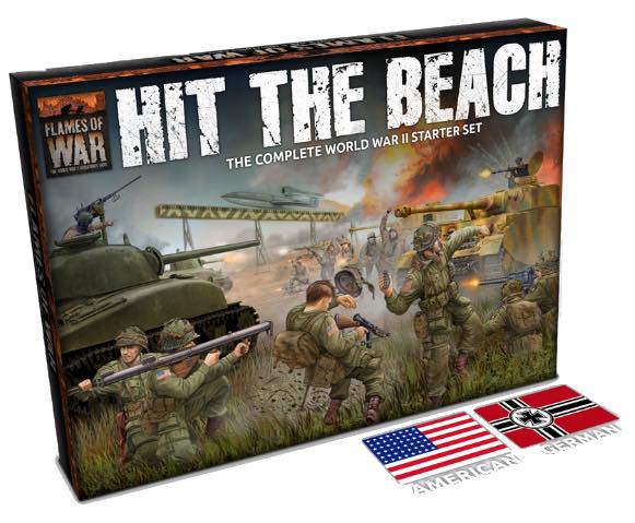 Flames of War: Hit the Beach - The Complete World War II Starter Set