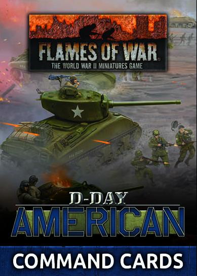 Flames of War: D-Day - American (Command Cards)