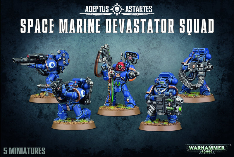 Warhammer 40,000: Adeptus Astartes - Space Marine Devastator Squad