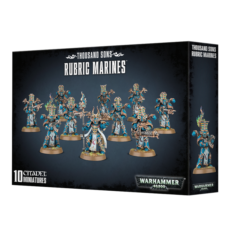 Warhammer 40,000: Thousand Sons - Rubric Marines
