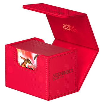 Ultimate Guard: Sidewinder Deck Case (80+) - Red