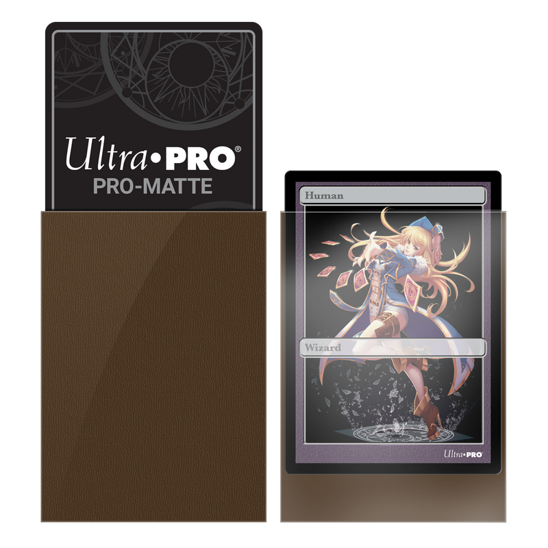 Ultra PRO: Small 60ct Sleeves - PRO-Matte (Brown)