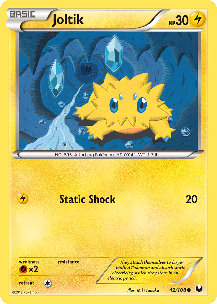 Joltik (42/108) [Black & White: Dark Explorers]