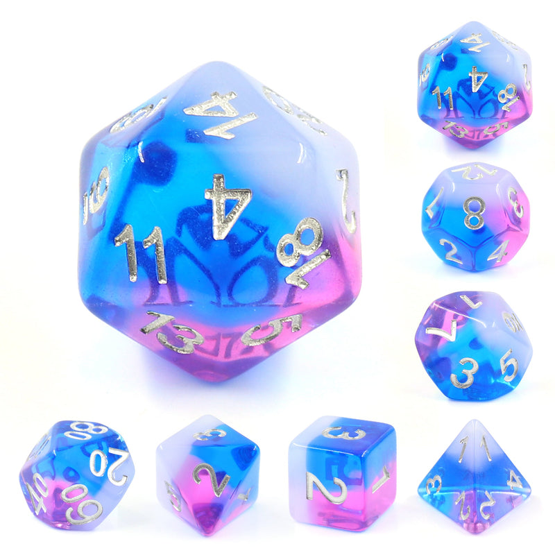 A&H Dice: Fae Flash - Poly 7 Die Set