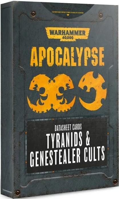 Warhammer 40,000: Apocalypse - Datasheet Cards (Tyranids & Genestealer Cults)
