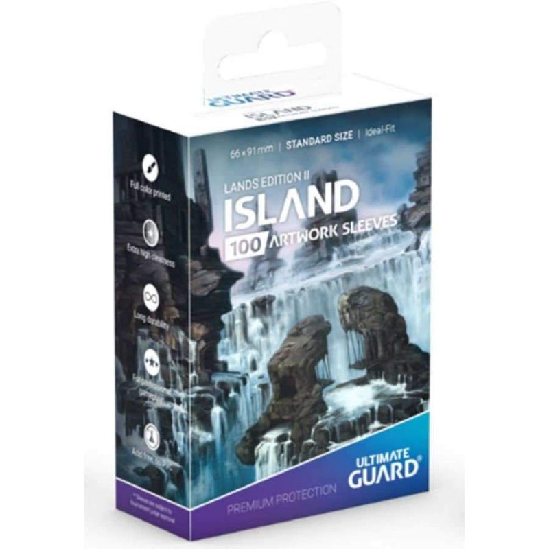 Ultimate Guard: Deck Protector Sleeves - Lands Edition (Island II)